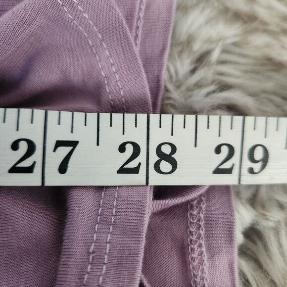 143 Story Short Sleeve Colorful Tiered Tunic Top Gray Women's Size Large - Picture 8 of 8